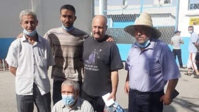 معتقل الرأي محمد أيت العربي بعد الإفراج عنه