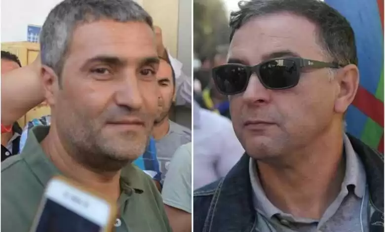 الناشطين حسن يحياوي ونور الدين جولان