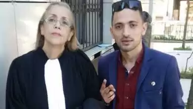 خالد محمد رفقة المحامية مريم شكيرين