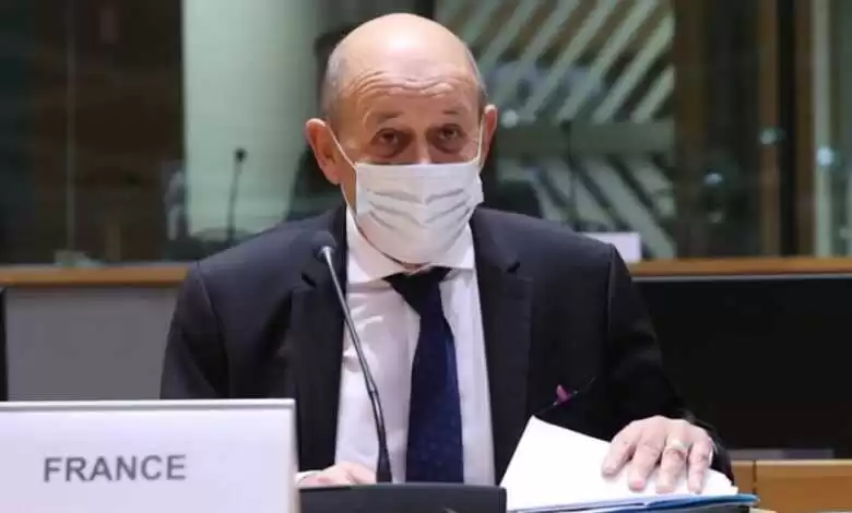 وزير الخارجية الفرنسي جان-إيف لودريان