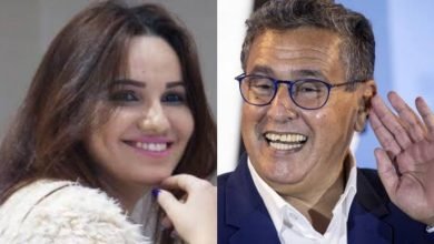 حنان بكور وعزيز أخنوش ـ صورة مركبة