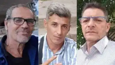 النشطاء هشام فركول حكيم أيت إيدير وجمال بوزريب