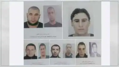 صور الإرهابيين الفارين من سجن تونسي