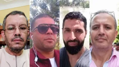 معتقلي الرأي بدروني محفوظ، بوديسة شريف الدين بوعلام، قرنة عبد الرحيم، ويوسف لبيار