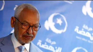 زعيم حركة النهضة التونسية راشد الغنوشي